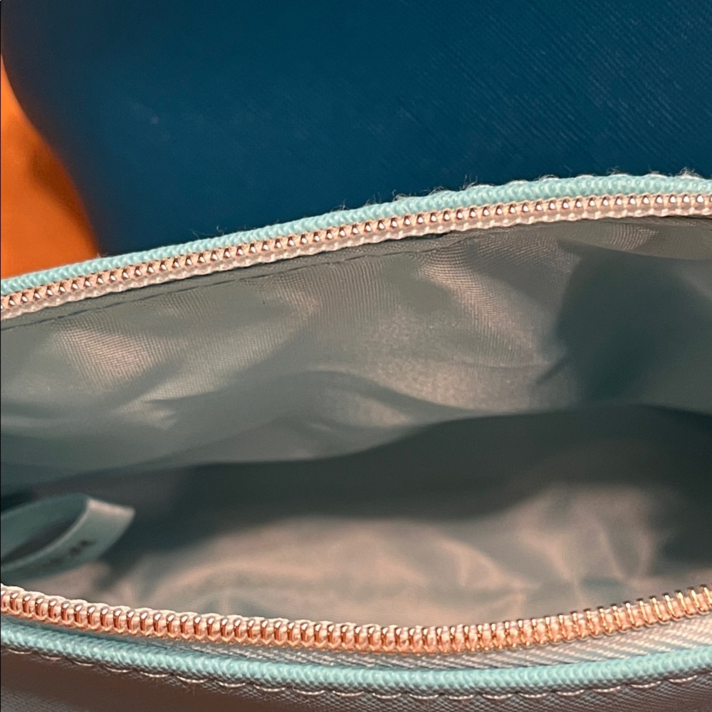 La Mer 3️⃣ Teal, Aqua & Navy Cosmetic Pouch Trio - Picture 6 of 8